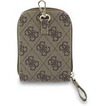 Guess Crossbody Popruh PU 4G Metal Logo + peňaženka, hnedý