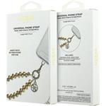 Guess Crystals 4G Charm univerzálny popruh na ruku, zlatý