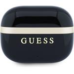 Guess Gold Line Glossy Finish TWS, bezdrôtové slúchadlá, čierne