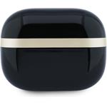 Guess Gold Line Glossy Finish TWS, bezdrôtové slúchadlá, čierne