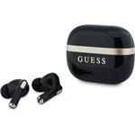 Guess Gold Line Glossy Finish TWS, bezdrôtové slúchadlá, čierne