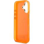 Guess IML 4G Script Metal Logo kryt pre iPhone 17, oranžový