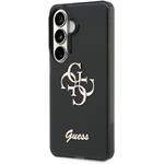 Guess IML 4G Script Metal Logo kryt pre Samsung Galaxy S26, čierny