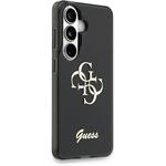 Guess IML 4G Script Metal Logo kryt pre Samsung Galaxy S26, čierny