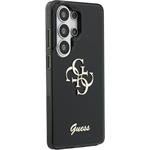 Guess IML 4G Script Metal Logo kryt pre Samsung Galaxy S26 Ultra, čierny