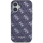 Guess IML Denim Effect MagSafe kryt pre iPhone 16, modrý