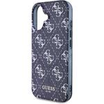 Guess IML Denim Effect MagSafe kryt pre iPhone 16, modrý