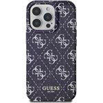 Guess IML Denim Effect MagSafe kryt pre iPhone 16 Pro Max, modrý