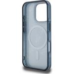 Guess IML Denim Effect MagSafe kryt pre iPhone 16 Pro Max, modrý