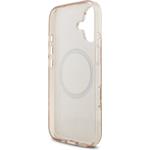 Guess IML Flowers Allover Strap MagSafe kryt pre iPhone 17, ružový