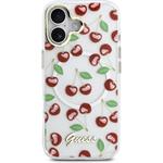 Guess IML Glitter Cherry MagSafe kryt pre iPhone 17