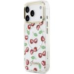Guess IML Glitter Cherry MagSafe kryt pre iPhone 17 Pro