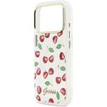 Guess IML Glitter Cherry MagSafe kryt pre iPhone 17 Pro