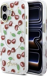 Guess IML Glitter Cherry MagSafe kryt pre iPhone 17