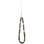 Guess IML Glitter Script Strap MagSafe kryt pre iPhone 17, čierny