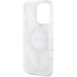 Guess IML Marble MagSafe kryt pre iPhone 13 Pro, biely
