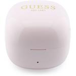 Guess Mini Classic Logo OWS, bezdrôtové slúchadlá, ružové