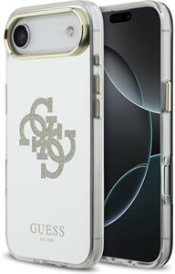 Guess PC/TPU Mirror 4G Glitter Logo MagSafe kryt pre iPhone 17 Air, zlatý