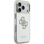 Guess PC/TPU Mirror 4G Glitter Logo MagSafe kryt pre iPhone 17 Pro Max, zlatý