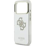 Guess PC/TPU Mirror 4G Glitter Logo MagSafe kryt pre iPhone 17 Pro Max, zlatý