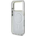 Guess PC/TPU Mirror 4G Glitter Logo MagSafe kryt pre iPhone 17 Pro Max, zlatý