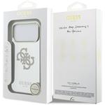 Guess PC/TPU Mirror 4G Glitter Logo MagSafe kryt pre iPhone 17 Pro Max, zlatý