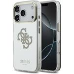 Guess PC/TPU Mirror 4G Glitter Logo MagSafe kryt pre iPhone 17 Pro Max, zlatý