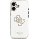 Guess PC/TPU Mirror 4G Glitter Logo MagSafe kryt pre iPhone 17, zlatý