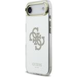 Guess PC/TPU Mirror 4G Glitter Logo MagSafe kryt pre iPhone Air, zlatý