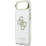 Guess PC/TPU Mirror 4G Glitter Logo MagSafe kryt pre iPhone Air, zlatý