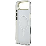 Guess PC/TPU Mirror 4G Glitter Logo MagSafe kryt pre iPhone Air, zlatý