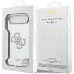 Guess PC/TPU Mirror 4G Glitter Logo MagSafe kryt pre iPhone Air, zlatý