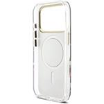 Guess PC/TPU Mirror Glitter Cherry MagSafe kryt pre iPhone 17 Pro Max