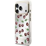 Guess PC/TPU Mirror Glitter Cherry MagSafe kryt pre iPhone 17 Pro