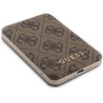 Guess PU 4G MagSafe Powerbanka 5000mAh, hnedá