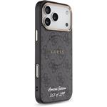 Guess PU 4G MagSafe Strap Limited Edition 299 kryt pre iPhone 17 Pro Max, čierny