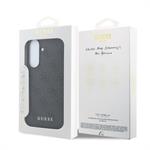 Guess PU 4G Metal Classic Logo kryt pre Samsung Galaxy A57, sivý