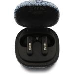 Guess PU 4G Metal Logo ENC TWS, bezdrôtové slúchadlá, modré