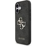 Guess PU 4G Metal Logo kryt pre iPhone 17, sivý