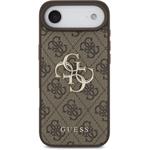 Guess PU 4G Metal Logo kryt pre iPhone Air, hnedý