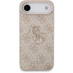 Guess PU 4G Metal Logo kryt pre iPhone Air, ružový