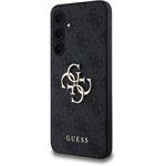 Guess PU 4G Metal Logo kryt pre Samsung Galaxy A35 5G, sivý