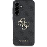 Guess PU 4G Metal Logo kryt pre Samsung Galaxy A36, sivý