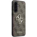 Guess PU 4G Metal Logo kryt pre Samsung Galaxy A37, hnedý
