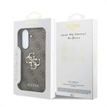 Guess PU 4G Metal Logo kryt pre Samsung Galaxy A37, hnedý