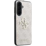 Guess PU 4G Metal Logo kryt pre Samsung Galaxy A37, ružový