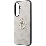 Guess PU 4G Metal Logo kryt pre Samsung Galaxy A37, ružový