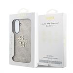 Guess PU 4G Metal Logo kryt pre Samsung Galaxy A37, ružový