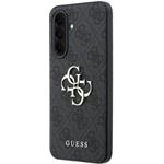 Guess PU 4G Metal Logo kryt pre Samsung Galaxy A37, sivý