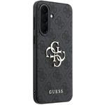 Guess PU 4G Metal Logo kryt pre Samsung Galaxy A37, sivý